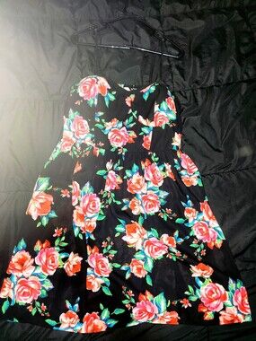 Xhiliration Floral Dress